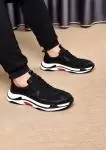 balenciaga chaussure homme daim hot black